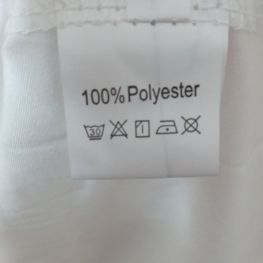 IDOPIP White  3D Floral Midi Dress L - Picture 10 of 12